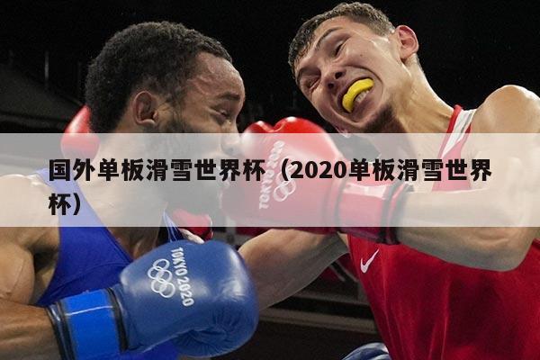 国外单板滑雪世界杯(2020单板滑雪世界杯)