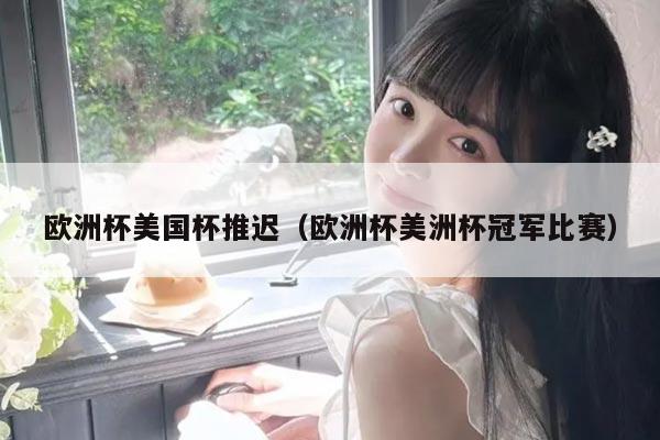 欧洲杯美国杯推迟（欧洲杯美洲杯冠军比赛）